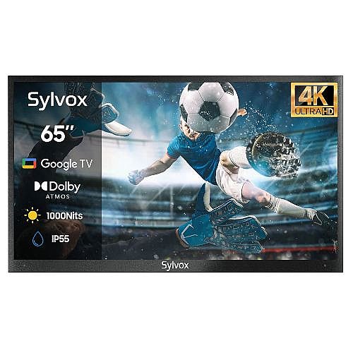 ������� ����� 65 ���� SYLVOX OUTDOOR TV(Google TV) DECK PRO 2.0 ��� 23947