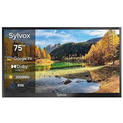 ������� 2000NIT OUTDOOR TV ����� 75 ���� SYLVOX ��� 23951