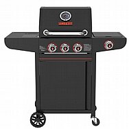 גריל גז 3 מבערים כולל כירת צד AMGAZIT אמגזית דגם CARBON 34064 גריל גז 3 מבערים כולל כירת צד AMGAZIT אמגזית דגם CARBON 34064