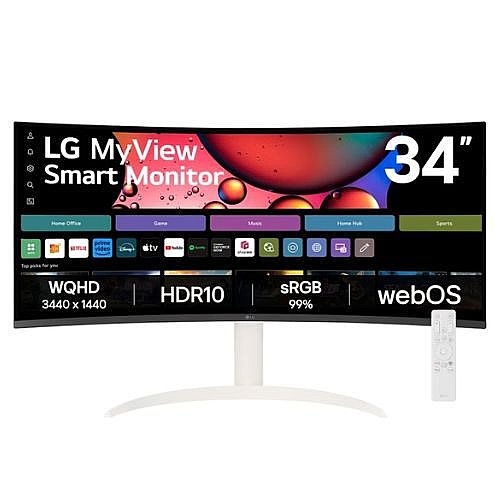 ��� ���� "34 LG WQHD �� �� ��� 34SR65QC-W 