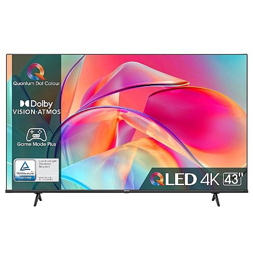 �������� ���� "43 QLED 4K ���� HISENSE ������ ��� 43E7KQ