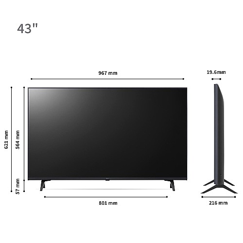 �������� ���� 43 ���� ���������� 4K LG UHD ���: 43UR80006LJ