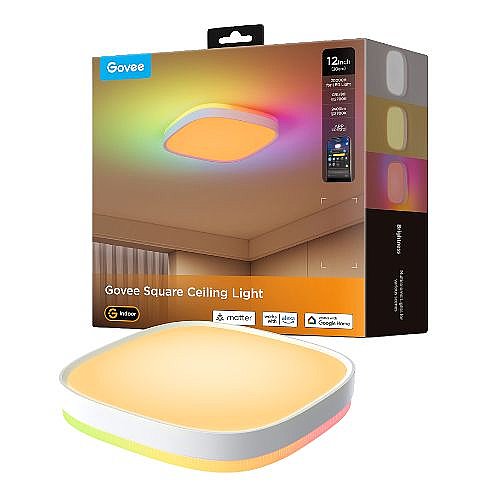 ����� ���� ���� ������ GOVEE 12" RGBWW + RGBIC SQUARE 450451H