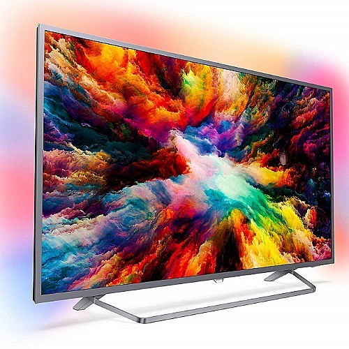 �������� 50" ANDROID TV 4K ���� PHILIPS ������ ��� 50PUS7303