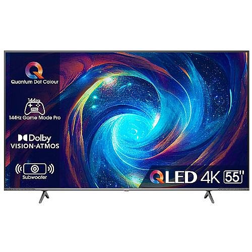 �������� ���� "55 QLED 4K ���� HISENSE ������ ��� 55E7KQ PRO