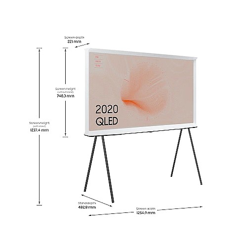 �������� ���� "55 QLED 4K ���� SAMSUNG ������ ��� 55LS01T
