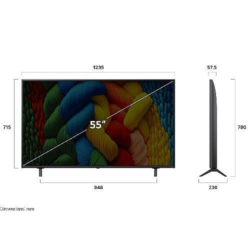 �������� "55 ���� LG NANO80 AI ���������� LG 4K �� �� ��� 55NANO80A6A