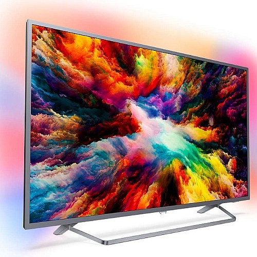 �������� 55" ANDROID TV 4K ���� PHILIPS ������ ��� 55PUS7303