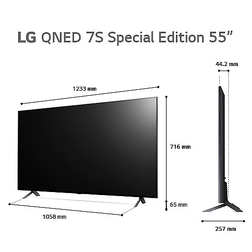 �������� ���� 55 ���� QNED 7S SPECIAL EDITION ����������� QNED - QUANTUM DOT & NANOCELL ���: 55QNED7S6QA