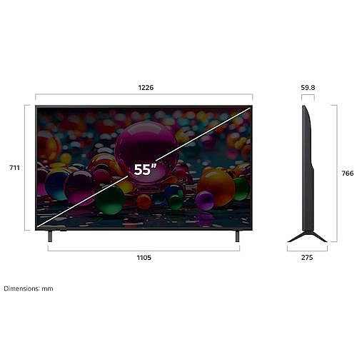 �������� ���� "55 LG UHD AI 4K �� �� ��� 55UA85006LA