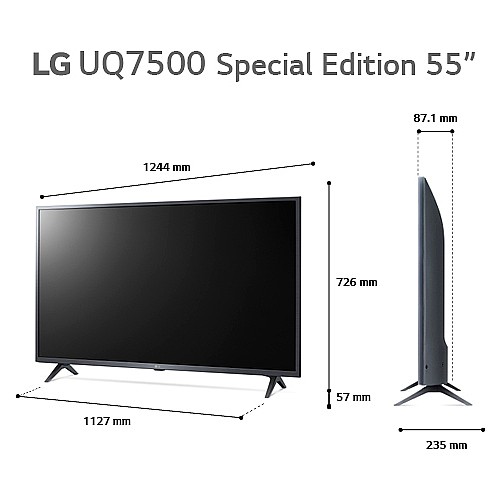 �������� LG UHD ����� 55 ���� ���� UQ7500 SPECIAL EDITION ���������� 4K ���: 55UQ75006LG