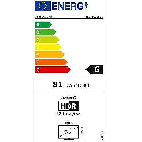 �������� ���� "55 4K UHD ���� LG �� �� ��� 55UT80006LA