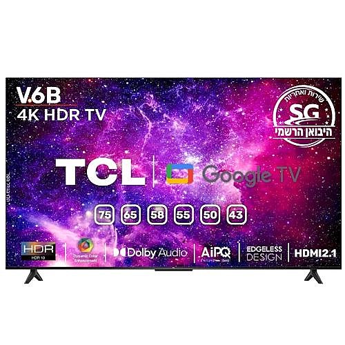 �������� ���� "65 UHD 4K ���� TCL ��.��.�� ��� 65V6B