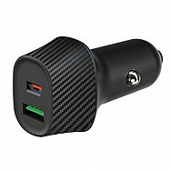 מטען לרכב 38W כולל 2 יציאות MOWER USB-A+USB-C מאוור דגם 572989 מטען לרכב 38W כולל 2 יציאות MOWER USB-A+USB-C מאוור דגם 572989