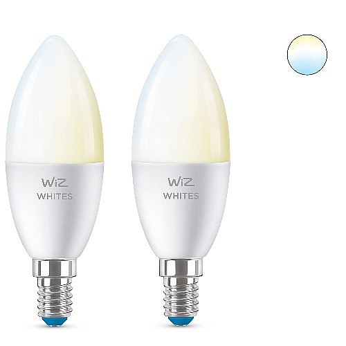 ��� ����� �� LED ����� ���� WIZ ���� ��� SMART BULB 5W C37 E14 TW 2PF
