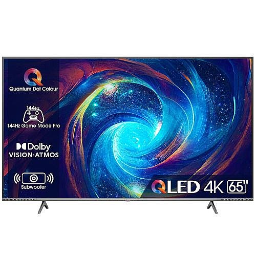 �������� ���� "65 QLED 4K ���� HISENSE ������ ��� 65E7KQ PRO