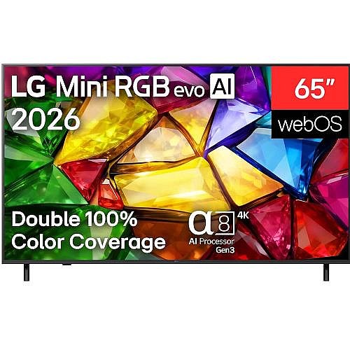 �������� ���� 65" LG 4K MINI RGB AI �� �� ��� 65MRGB85B6C