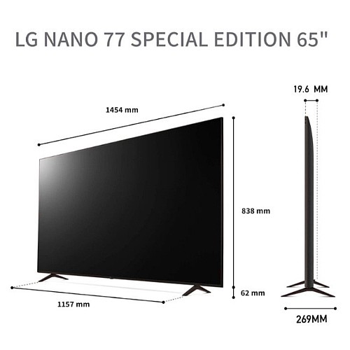 �������� ���� 65 ���� 4K LG NanoCell Smart TV, ���: 65NANO776RA