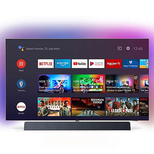 ������� "65 +4K OLED ���� PHILIPS ������ ��� 65OLED934