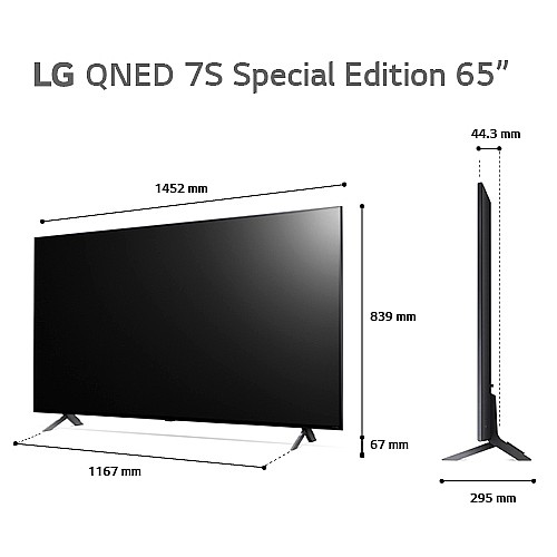 �������� ���� 65 ����  QNED 7S SPECIAL EDITION LG ����������� QNED - QUANTUM DOT & NANOCELL ���: 65QNED7S6QA