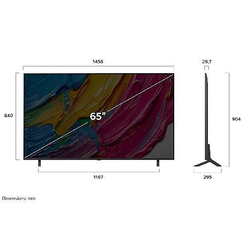 �������� "65 ���� LG QNED AI ���������� LG 4K �� �� ��� 65QNED80A6A