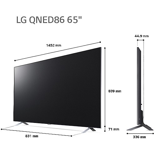�������� LG 4K ���� 65 ���� ����������� QNED MiniLed �� ���� ?7 ��� 5 ����� �������� AI ��� 65QNED866QA