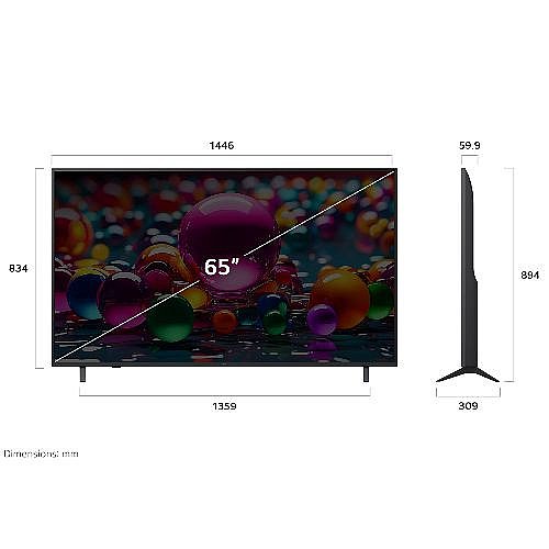 �������� "65 ���� LGQ UHD AI ���������� LG 4K �� �� ��� 65UA80006LC