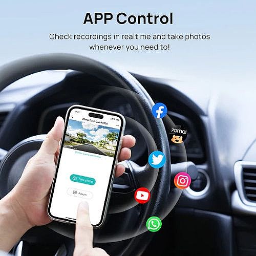 ����� ��� ���� ���� XIAOMI MI ������ �� ��� 70MAI DASH CAM M300 - 74000