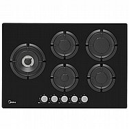 כיריים גז 5 להבות MIDEA מידאה דגם 75GH503 כיריים גז 5 להבות MIDEA מידאה דגם 75GH503