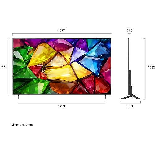�������� ���� 75" LG 4K MINI RGB AI �� �� ��� 75MRGB85B6C