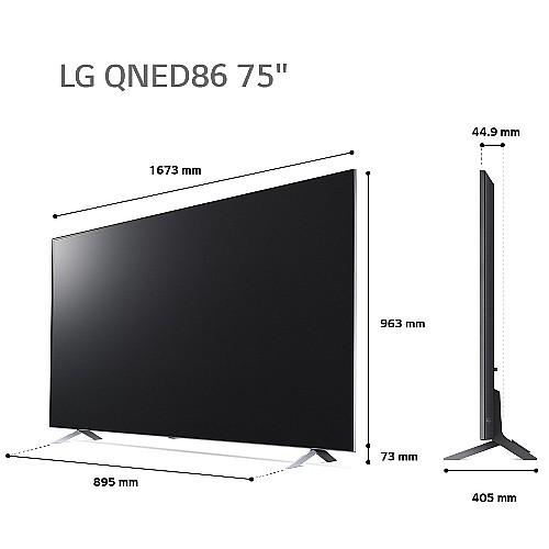 �������� LG 4K ���� 75 ���� ����������� QNED MiniLed �� ���� ?7 ��� 5 ����� �������� AI ��� 75QNED866QA