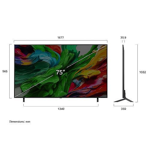 �������� "75 ���� LG QNED AI ���������� LG 4K �� �� ��� 75QNED86A6A
