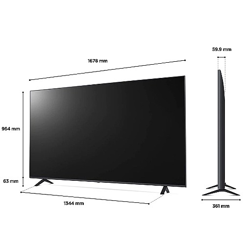 ��� �������� LG UHD - ����� 75 ���� ���� ���������� 4K ��� 75UQ80006LD