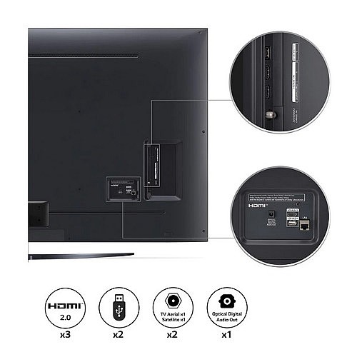 ��� �������� ���� LG UHD ����� 75 ���� ���������� 4K ��� 75UQ90006LC
