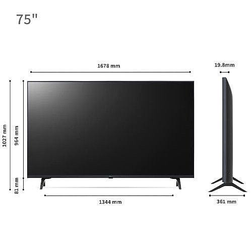 �������� ���� 75 ���� ���������� UHD 4K ���� LG �� �� ��� 75UR78006LL