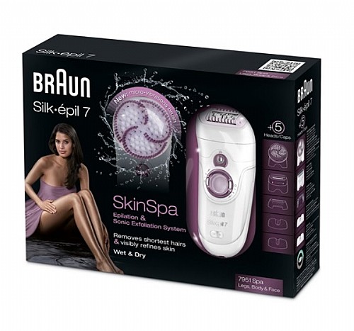 ���� ���� ���� BRAUN ����� ��� Silk Epil 7 Skin Spa- 7951