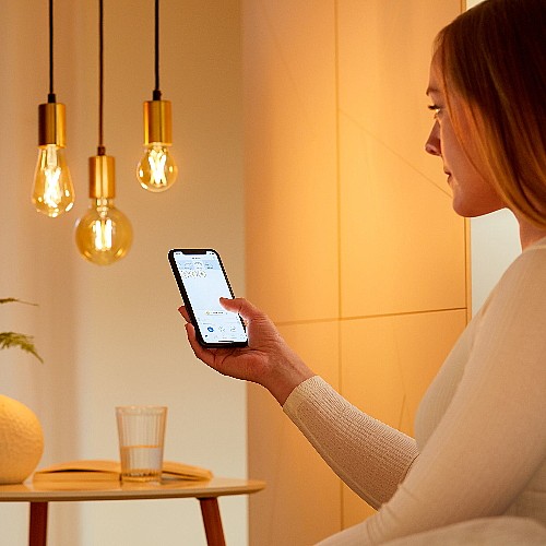 ��� ����� ��� ���� WIZ ���� ��� SMART BULB 7W E27 ST64 2PCS