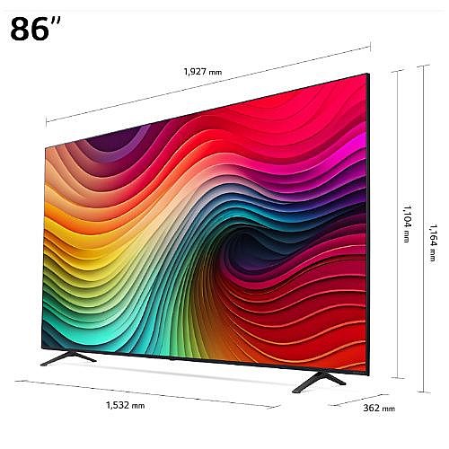 �������� ���� "86 LG 4K QNED �� �� ��� 86QNED86T6A