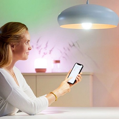 ��� ����� LED ����� ���� WIZ ���� ��� SMART BULB 8W A60 E27 TW 2PF