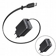 מטען קיר משולב כבל ANKER 35W אנקר דגם A2658G11 51266 מטען קיר משולב כבל ANKER 35W אנקר דגם A2658G11 51266