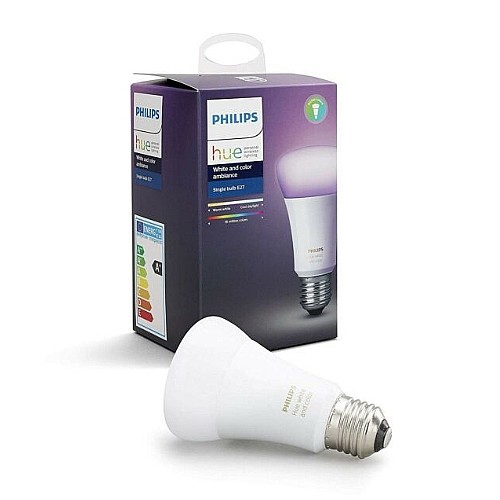 ���� ���� ���� �������� ���� PHILIPS ������ ��� HUE WHITE 10W A60 E27