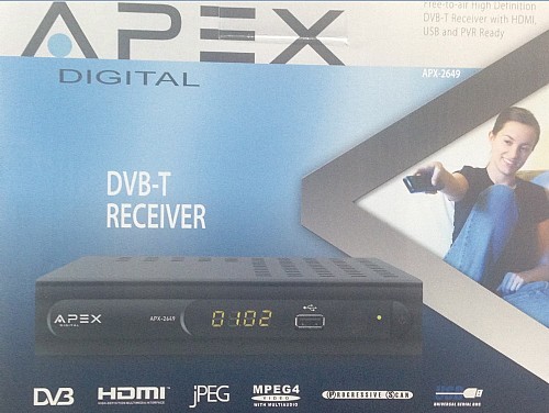 ���� ���� + DVB-T RECEIVER ���� APEX DIGITAL ��� APX2649