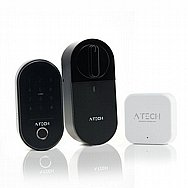 ערכת מנעול חכם ATECH דגם ATLOCK-Q28 ערכת מנעול חכם ATECH דגם ATLOCK-Q28