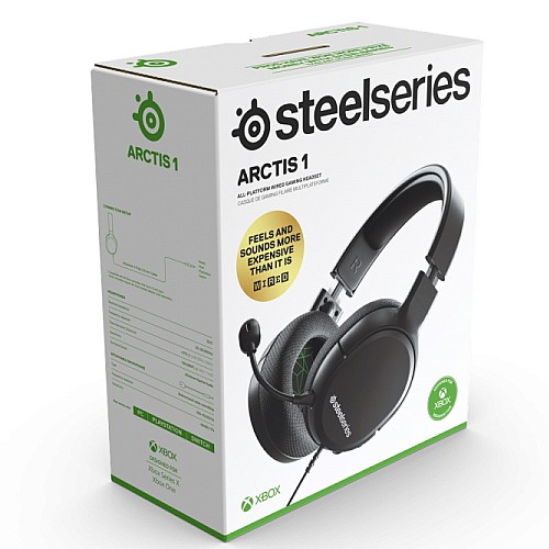 ������� ������� ������ �������� �-XBOX ���� STEEL SERIES ���� ���� ��� Arctis1 Xbox SeriesX