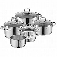 סט 5 סירים WMF דאבליו אם אף דגם BELMONT 0751556040 סט 5 סירים WMF דאבליו אם אף דגם BELMONT 0751556040