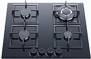 כיריים גז זכוכית 60 ס"מ מבית BLACKPUNT בלאקפונט דגם BL613 כיריים גז זכוכית 60 ס"מ מבית BLACKPUNT בלאקפונט דגם BL613
