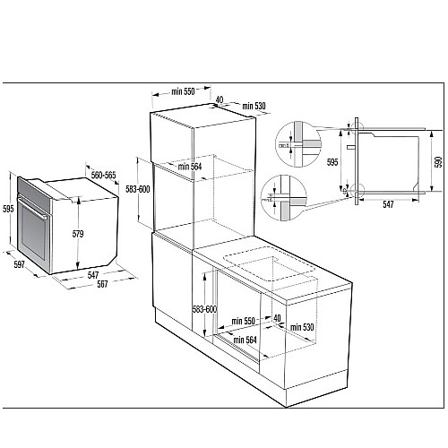 ���� ����� ���� ���� GORENJE ������� ��� BOP737E301X 