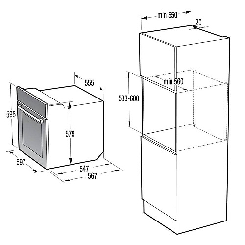 ���� ���� �������� ���� GORENJE ������� ��� BOPE738B