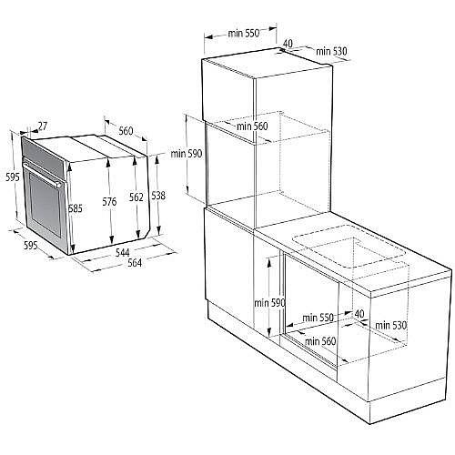 ���� ���� �������� 60 �"� GORENJE ������ ��� BPSA6138B