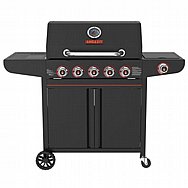 גריל גז 5 מבערים כולל כירת צד AMGAZIT אמגזית דגם CARBON 34066 גריל גז 5 מבערים כולל כירת צד AMGAZIT אמגזית דגם CARBON 34066